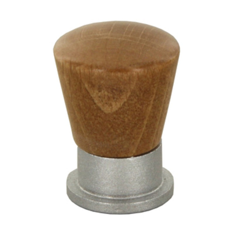 25 x POMOLO CONICO LEGNO OTT 745A D 19 MM NOCE CH*