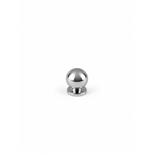 25 x POMOLO OTTONE 710 D 15 MM TORNITO CROMO LUC
