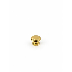 25 x POMOLO OTTONE 720 D 25 MM ORO LUCIDO