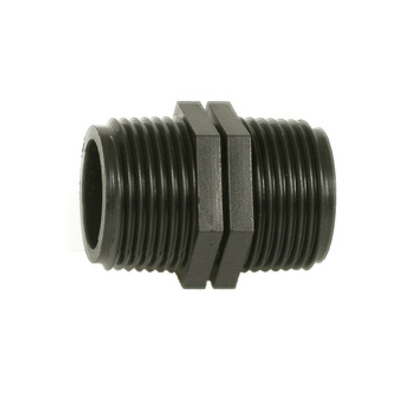 25 x RACCORDO POLIPROP NIPPLO 1X 1*