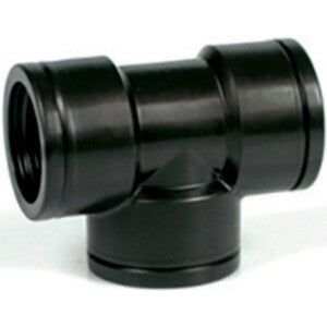 25 x RACCORDO POLIPROP TEE A 90 FEMMINA 1/2