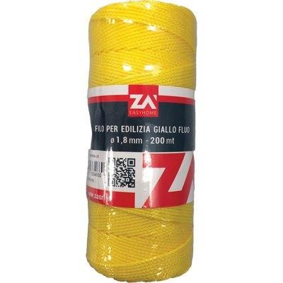 3 x FILO EDILIZIA GIALLO FLUO