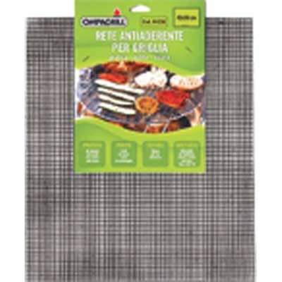 3 x RETE ANTIADERENTE GRATICOLA BARBECUE OMPAGRILL