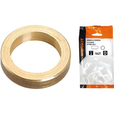 3 x RONDELLA CERNIERA A SALDARE SELF WORKIT