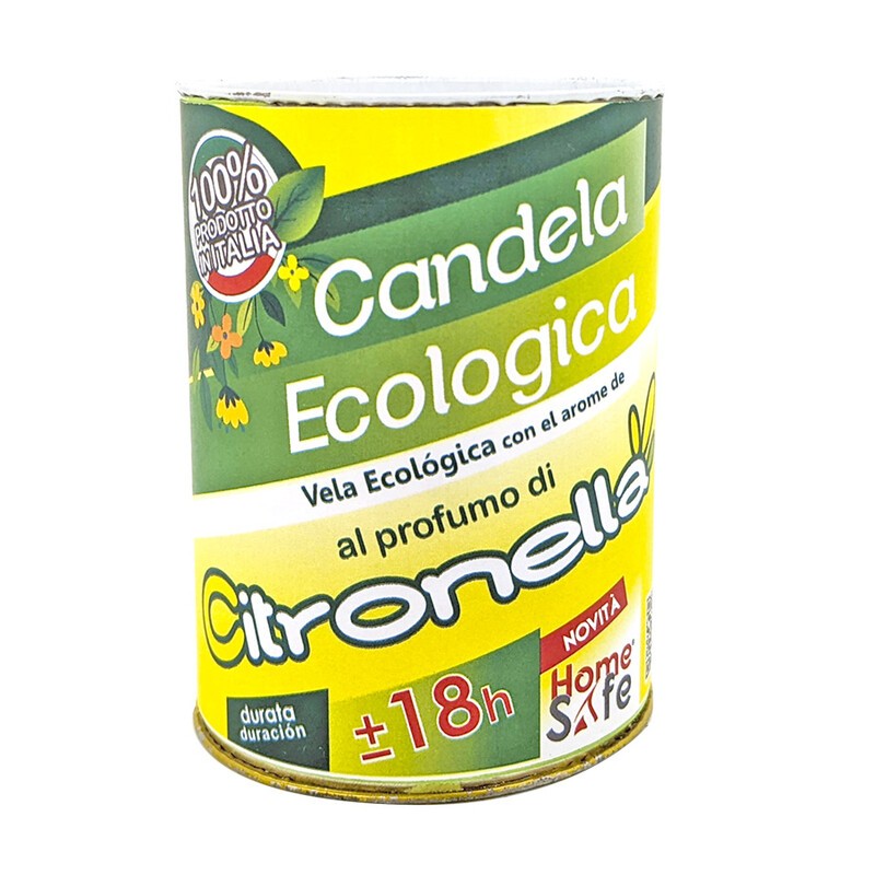30 x CITRONELLA CANDELA ECO MADE IN ITALY 6X8