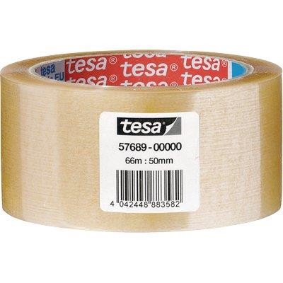 36 x NASTRO IMBALLO TRASPARENTE SILENT PP 57689 TESA