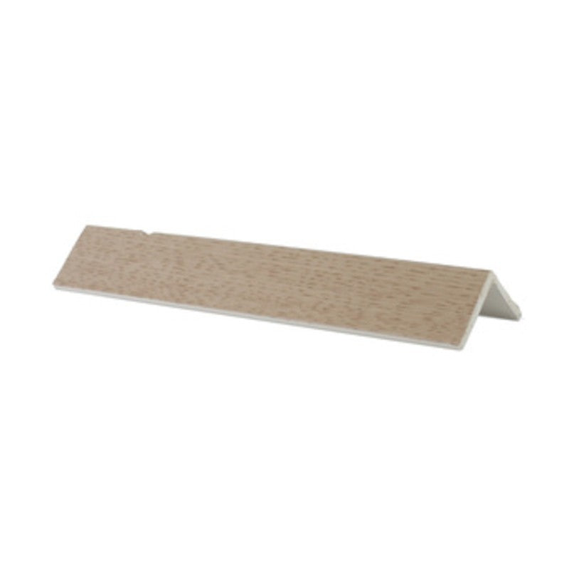 36 x PARASPIGOLO 25X25 MM PVC ESPANSO 3 M ROVERE SBIANCATO