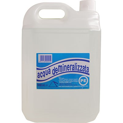 4 x ACQUA DEMINERALIZZATA