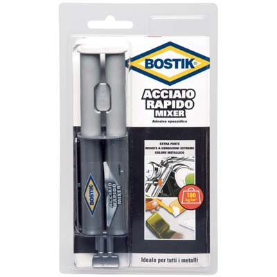 4 x BOSTIK ACCIAIO RAPIDO MIXER