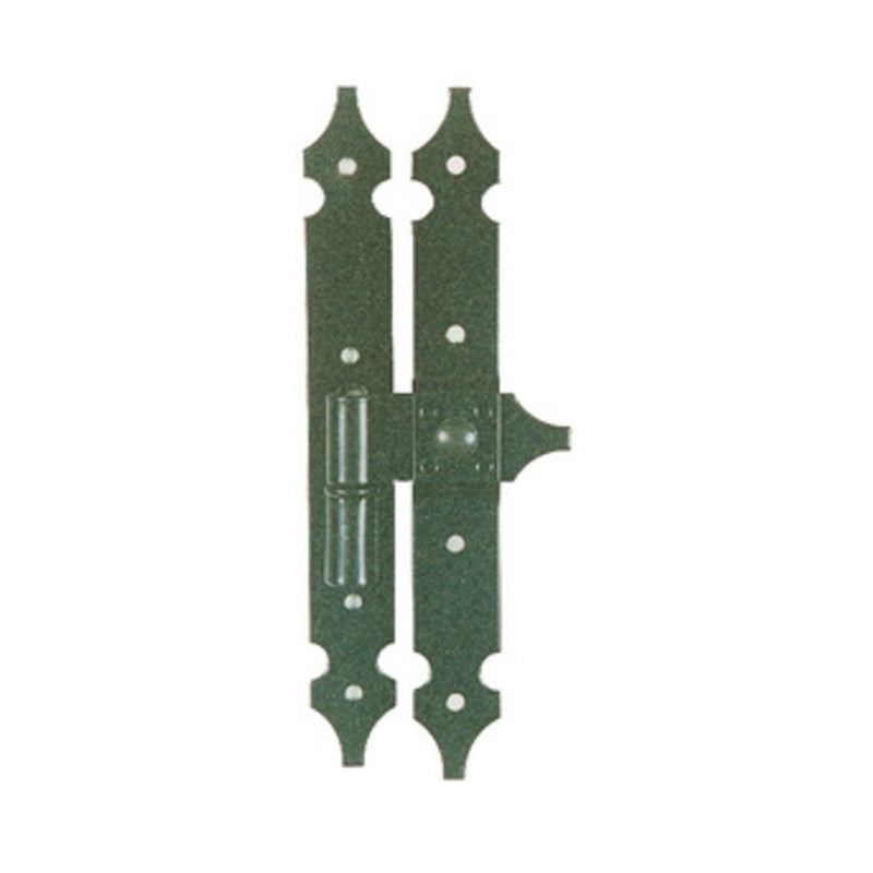 4 x CERNIERA FERRO POLIMERIZ 6324 A BATTENTE 25 CM