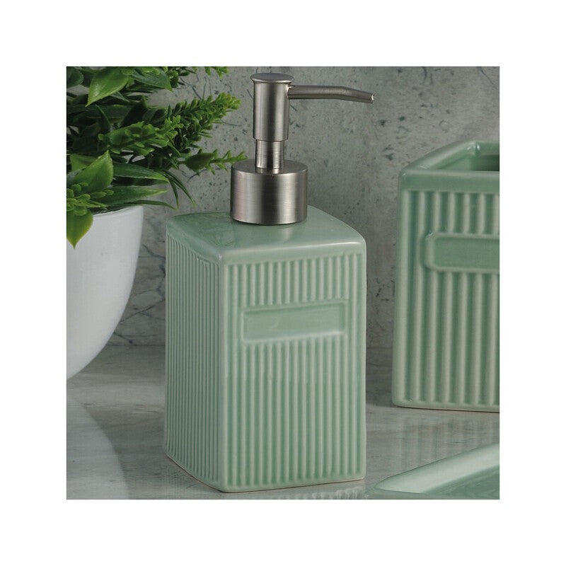 4 x DOSASAPONE IN CERAMICA COLORI ASSORTITI 60048