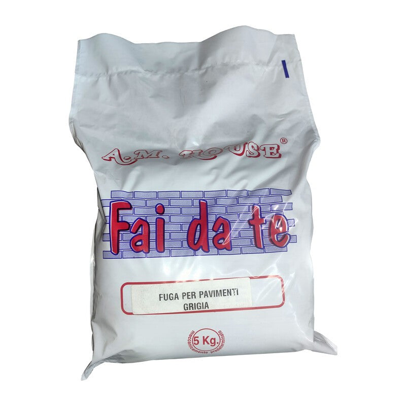 4 x FUGA P/PAVIMENTI GRIGIO DA 5 KG