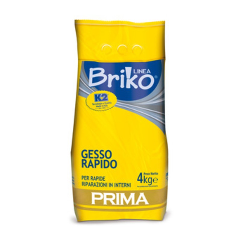 4 x LINEA BRIKO GESSO RAPIDO DA 4 KG