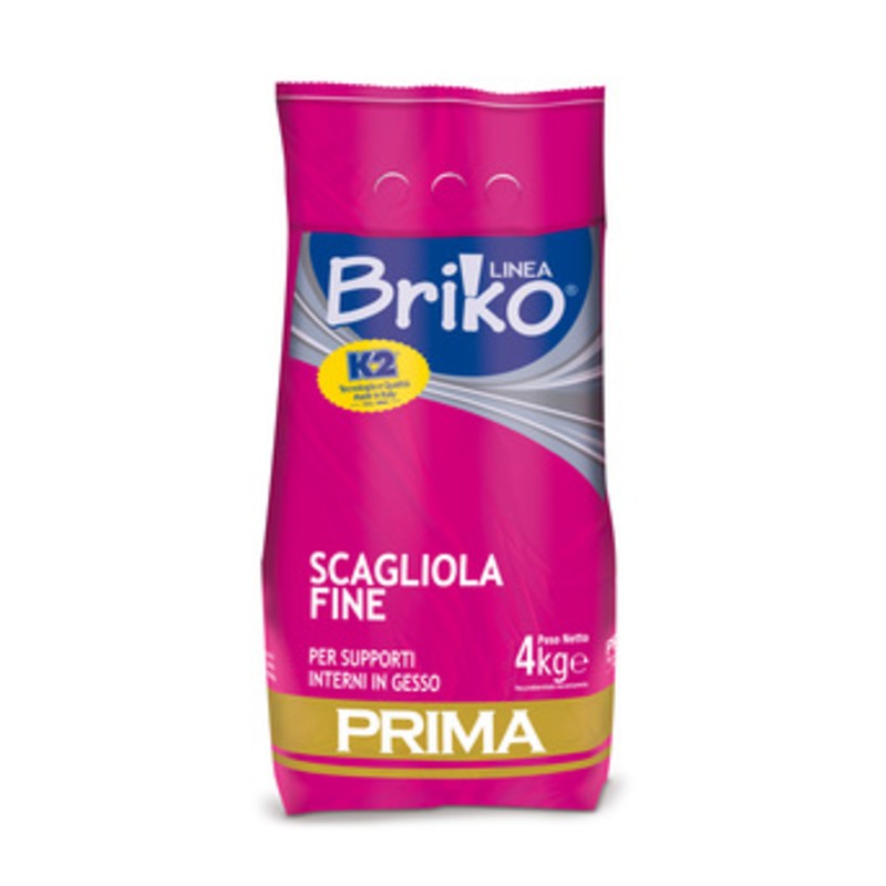 4 x LINEA BRIKO SCAGLIOLA FINE DA 4 KG