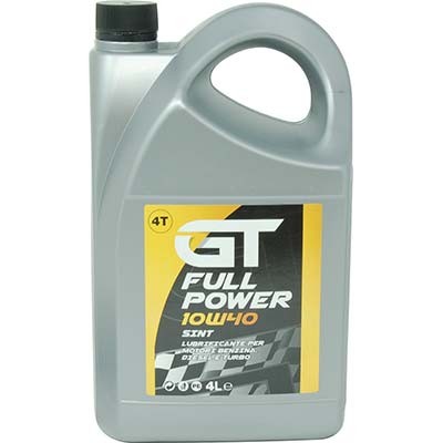 4 x OLIO 4T SEMISINTETICO 10W40 FULL POWER GT