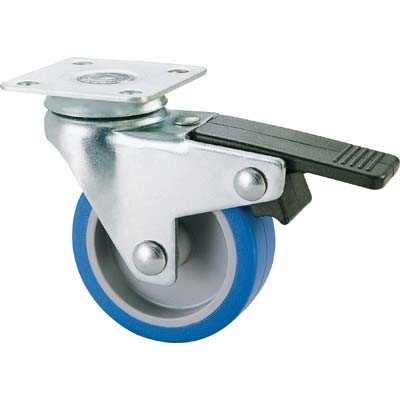 4 x RUOTA A FORCELLA GIREVOLE + FERMO 221BIS AVO