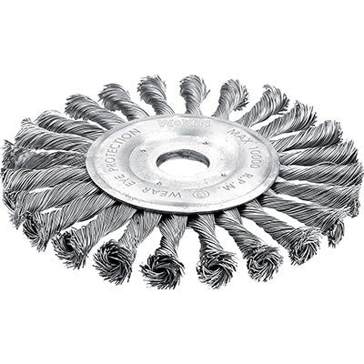 4 x SPAZZOLA ACCIAIO RITORTO + FORO 7706 WOKIN