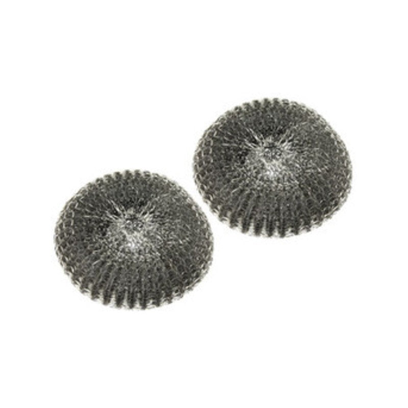 4 x SPUGNA IN ACCIAIO SPAZZOLA 2 PZ FACKELMANN 63862