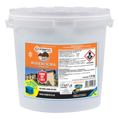 4 x TOPICIDA BLOCCHETTI BF PROTEMAX