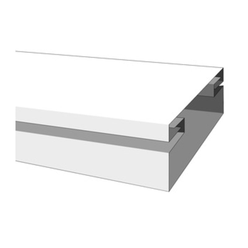 40 x MINICANALINA C/COP FRONT 20X10 1 SCOM H 200 CM*