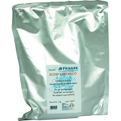 5 x ACIDO TARTARICO ENOLOGICO E334 FRANKE