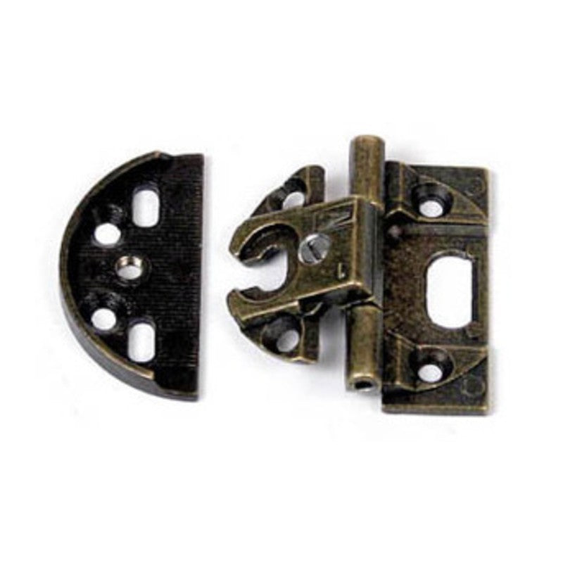 5 x BL CERNIERA P/MOBILI A0061 BRONZO ANTIC DA 2 PZ