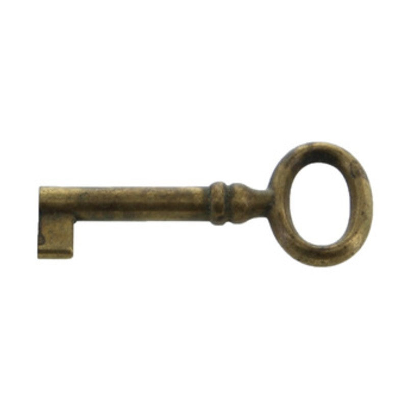 5 x BL CHIAVE P/MOBILI 33718 24X56 MM OTTONE ANTICAT
