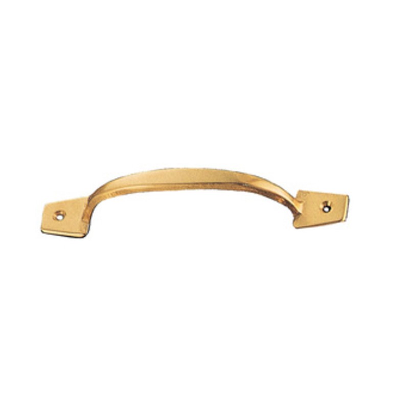 5 x BL MANIGLIA OTTONE FISSA 100 MM 2 PZ