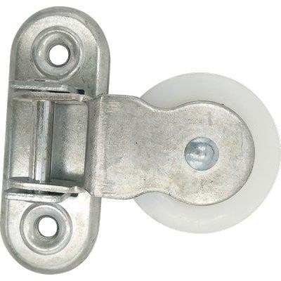5 x CARRUCOLA NYLON STAFFA GIREVOLE SELF