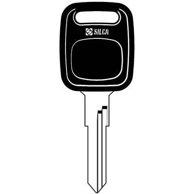 5 x CHIAVE AUTO AUDI HU49BP SILCA