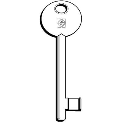 5 x CHIAVE PATENT 6P1S SILCA