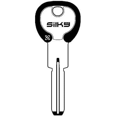 5 x CHIAVE PUNZONATA AGB AGB5DZ SILKY SILCA