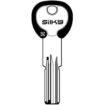 5 x CHIAVE PUNZONATA AGB AGB9DZ SILKY SILCA