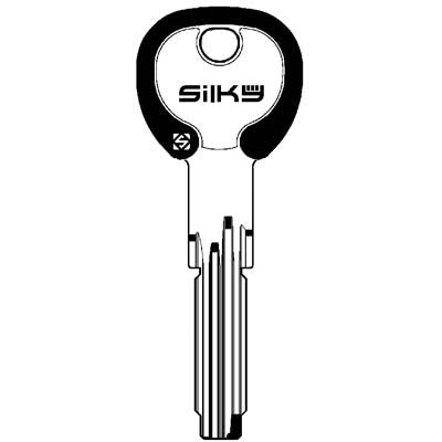5 x CHIAVE PUNZONATA CISA CS70DZ SILKY SILCA
