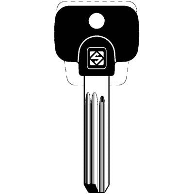 5 x CHIAVE PUNZONATA MULTLOCK MTK12RP SILCA