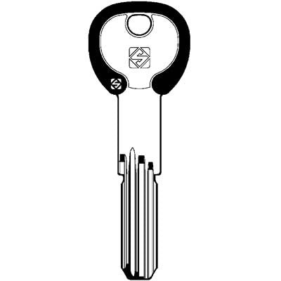 5 x CHIAVE PUNZONATA SECUREMME SCM3RDZ SILKY SILCA