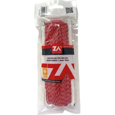 5 x FILO EDILIZIA BIANCO/ROSSO