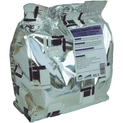 5 x INTONACO PRONTO GRIGIO BRIKO LINE