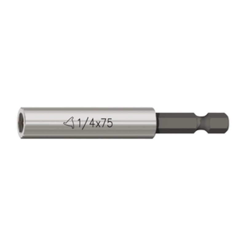 5 x LTI PORTAINSERTI MAGNETICO ATTACCO 1/4 75 MM