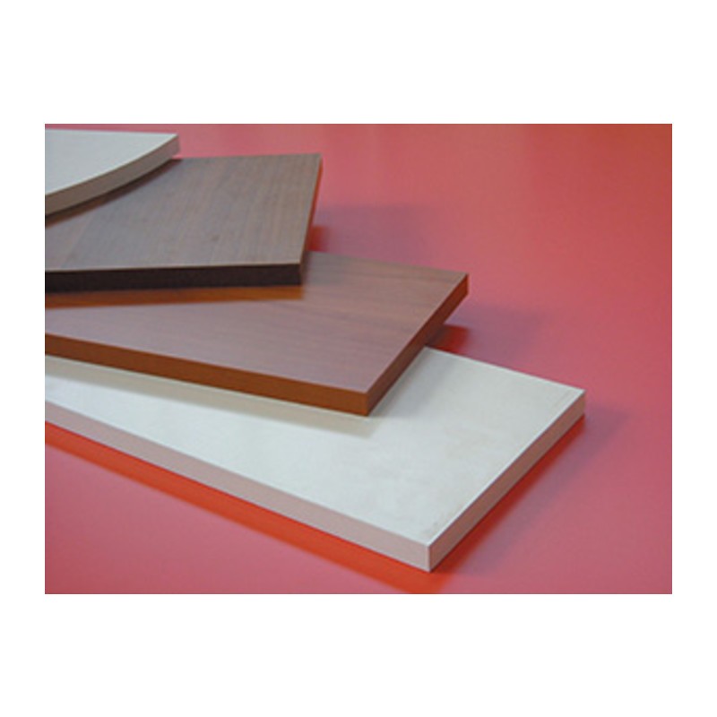 5 x MENSOLA SQUADRATA FRASSINO BIANCO 40X1,8X 80 CM