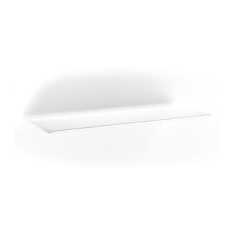 5 x MENSOLA VITRA 6 MM BIANCO 12X45 CM