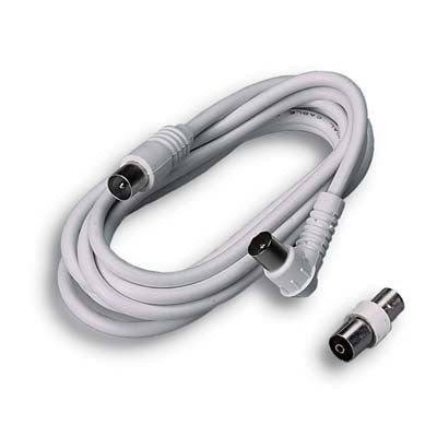 5 x PROLUNGA COASSIALE TV + ADATTATORE FME