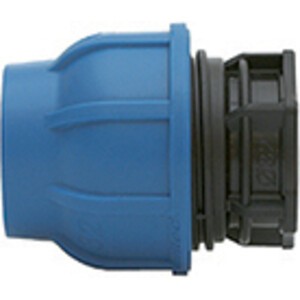 5 x RACCORDO POLIPROP TAPPO TERMINALE 40 MM