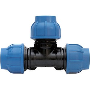 5 x RACCORDO POLIPROP TEE 90 40X40X40 MM*