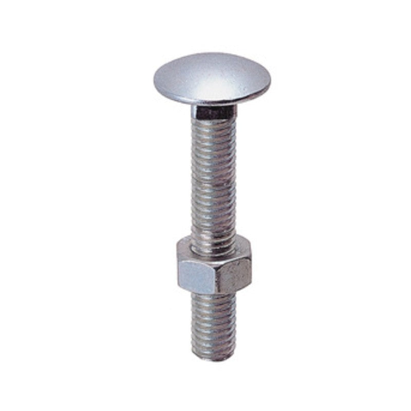 5 x SC BULLONE P/FERRO E LEGNO TTQS 5X 20MM ZN UNI5732 20 PZ