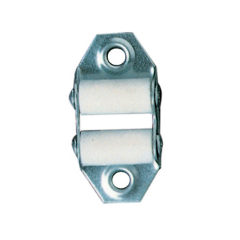 5 x SC GUIDACINGHIA FERRO VERTICALE C/RULLINI PLASTICA