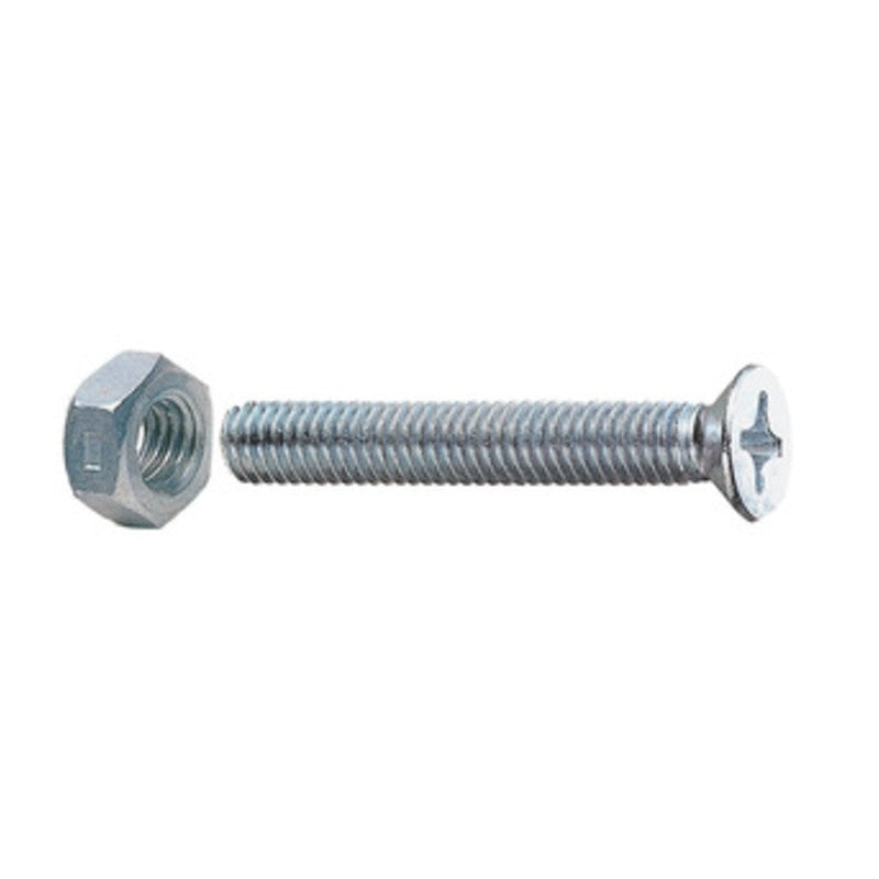 5 x SC VITE P/FERRO TSP PH 6X 60MM ZN UNI7688 10 PZ*