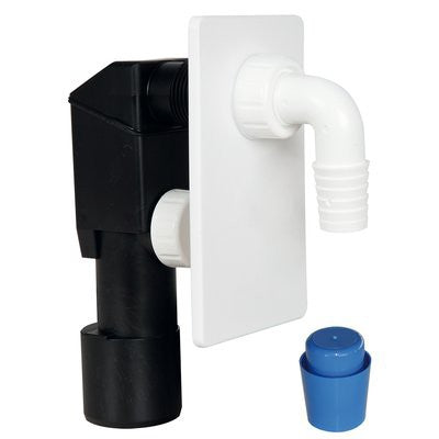 5 x SIFONE PP LAVATRICE AD INCASSO