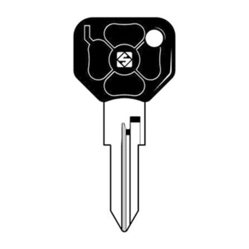 5 x SILCA GT16AP CHIAVE AUTO TESTA PLASTICA ACCIAIO