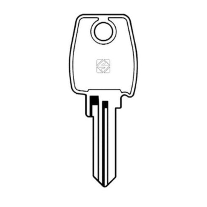 5 x SILCA LF16 CHIAVE AUTO ACCIAIO